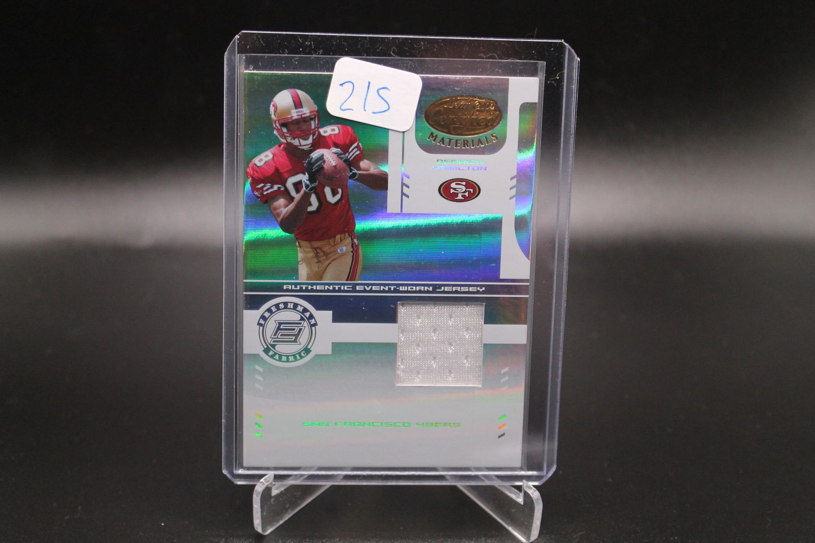 Derrick Hamilton Certified Materials Patch /1250 (1 of 1)