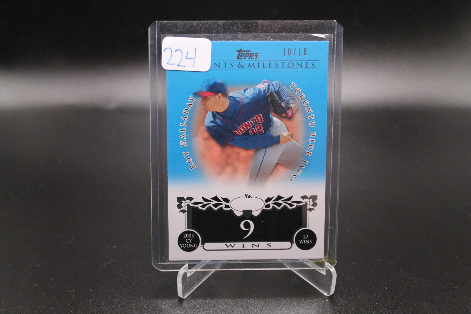 Roy Halladay Topps Moments & Milestones /10 (1 of 1)