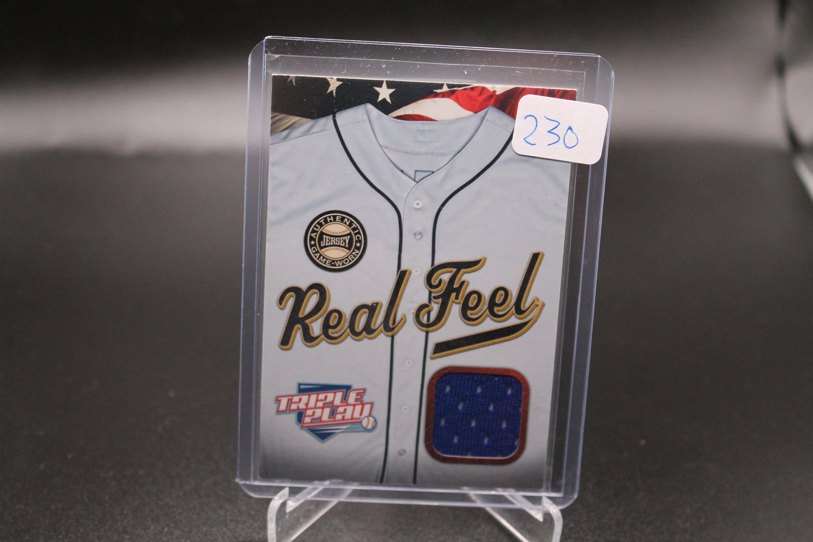 Real Feel Game Worn Jersey Patch (1 of 1)