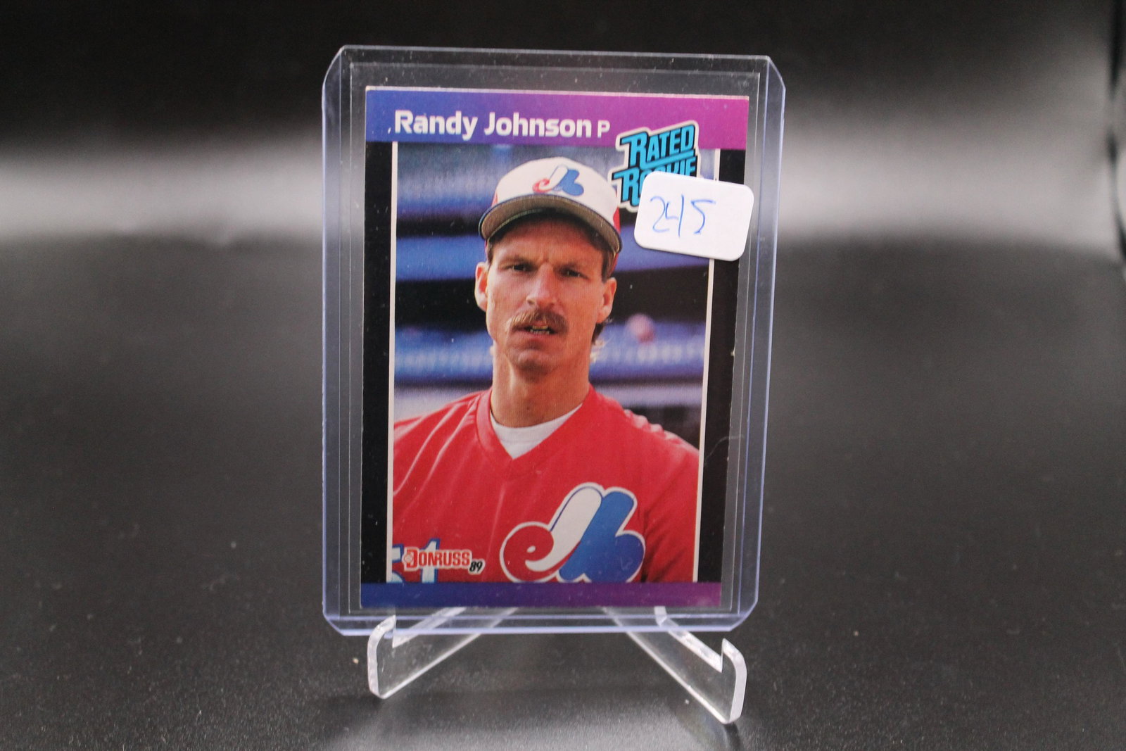 Randy Johnson Donruss Rated Rookie (1 of 1)
