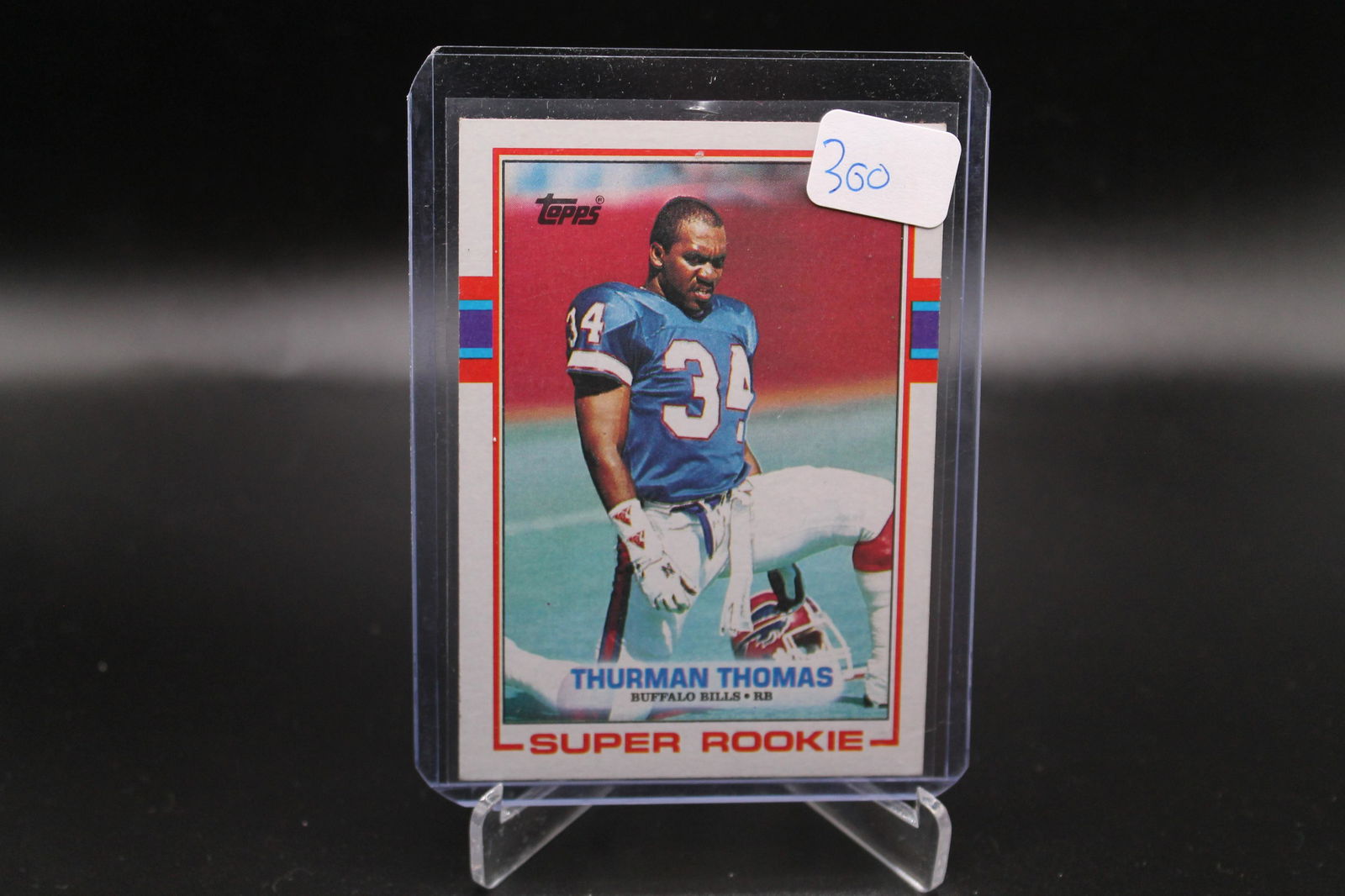 Thurman Thomas Topps Super Rookie (1 of 1)