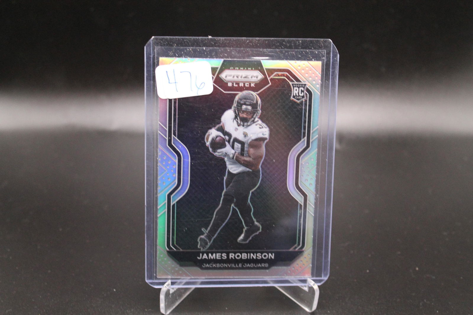 James Robinson Prizm Black rookie (1 of 1)