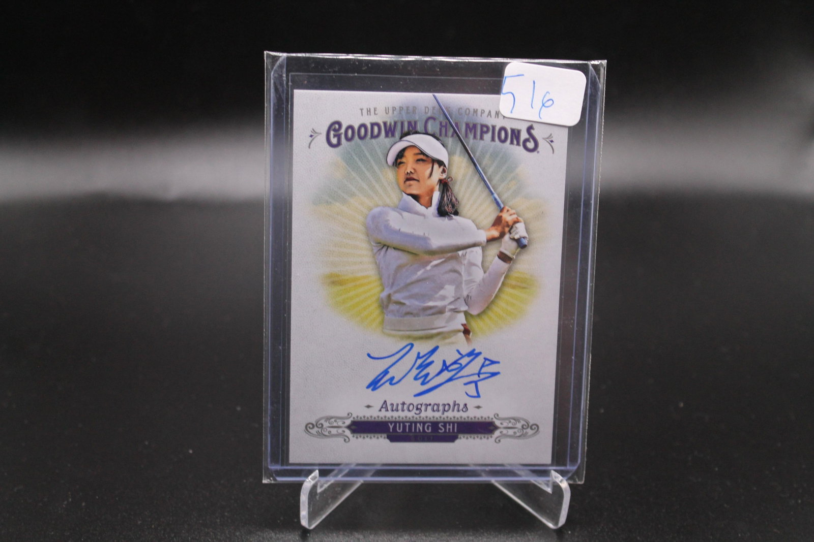 Yuting Shi Goodwin Champions Auto: Golf Card