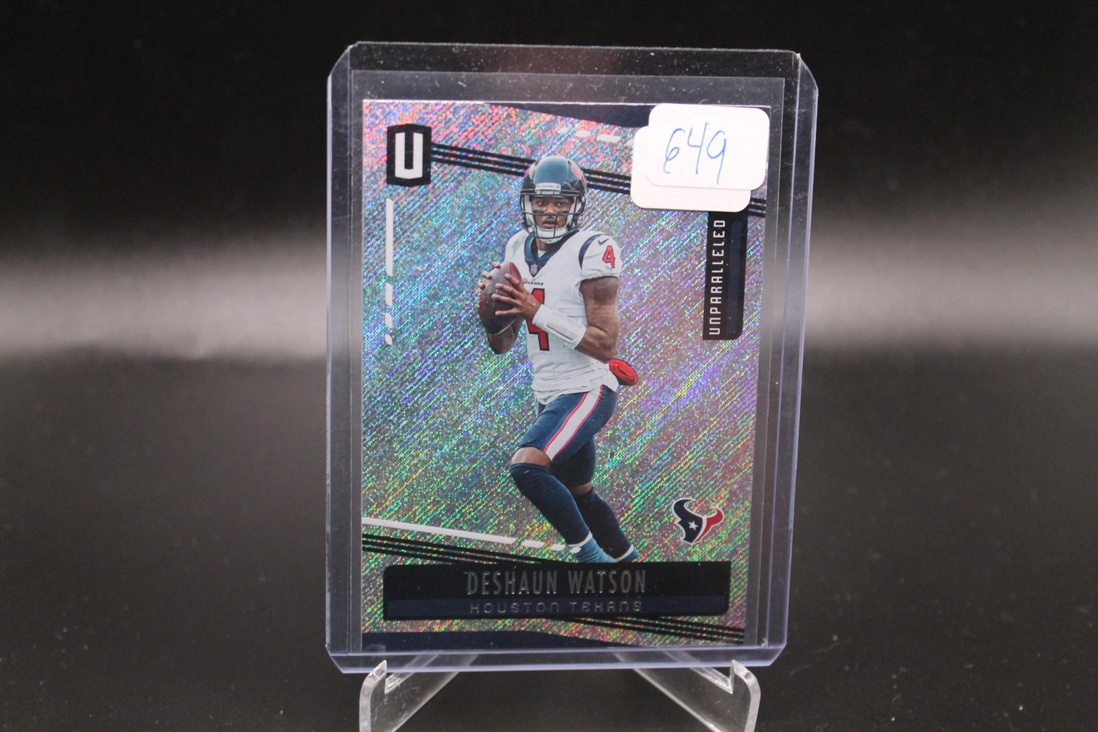 Deshaun Watson Unparalleled: Football Card