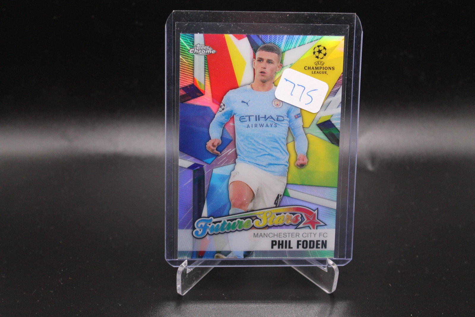 Phil Foden Topps Chrome Future Stars: Soccer Card