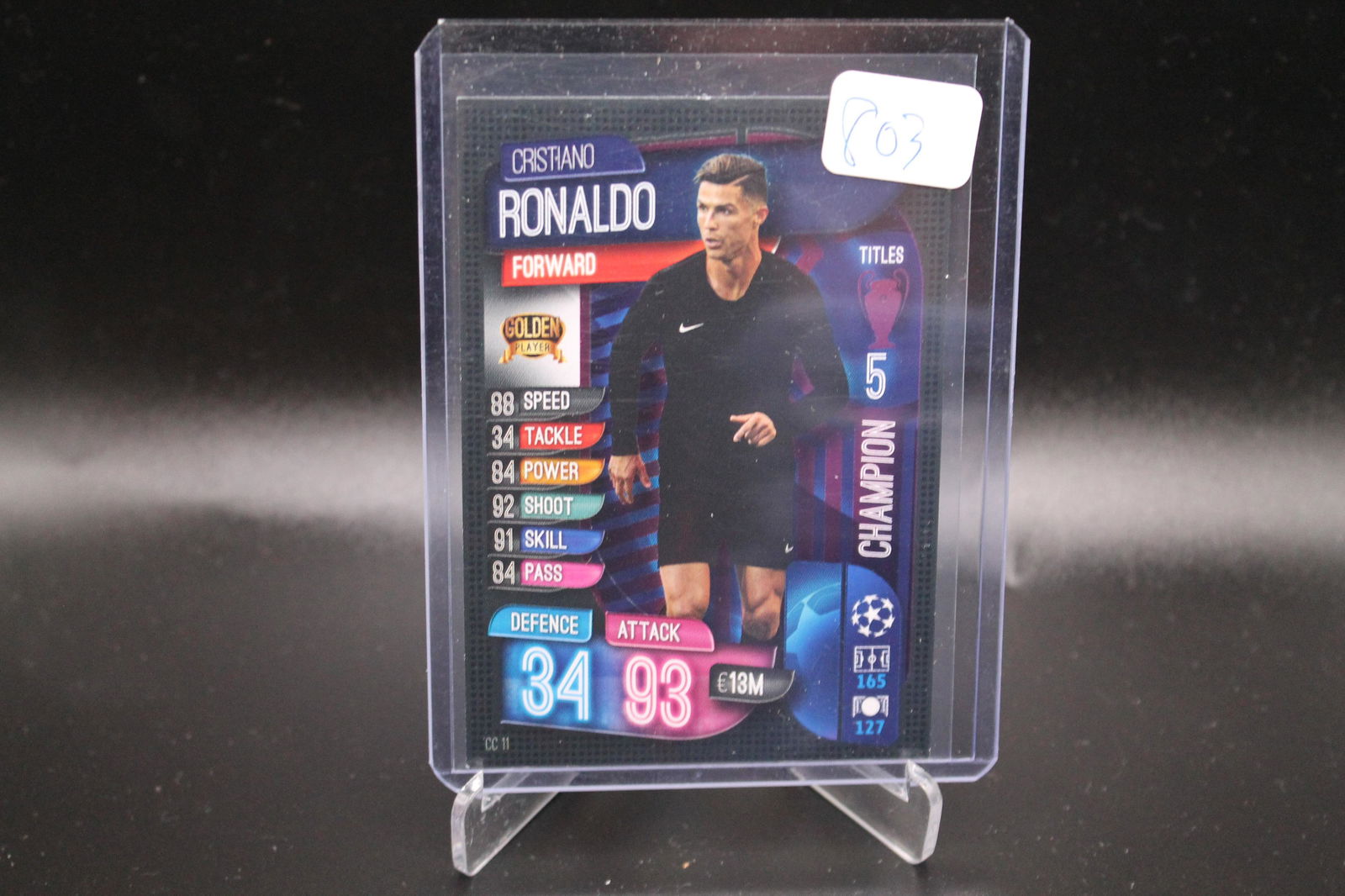 Cristiano Ronaldo Topps (1 of 1)