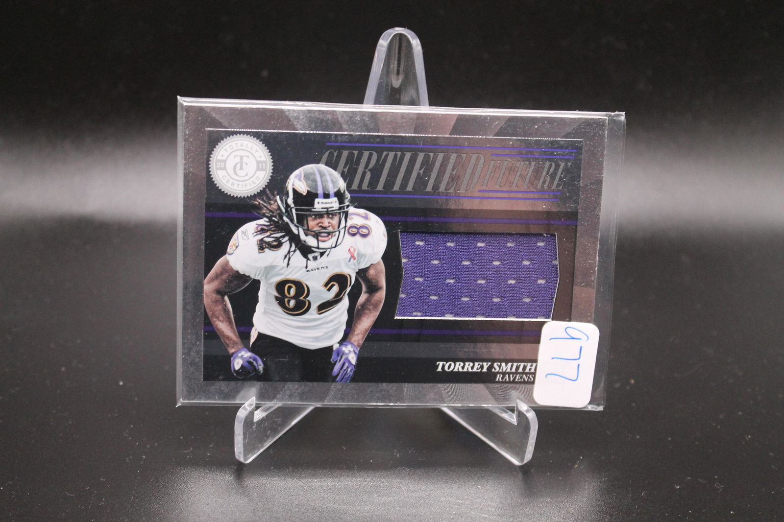 Torrey Smith Totally Certified Patch /499 (1 of 1)