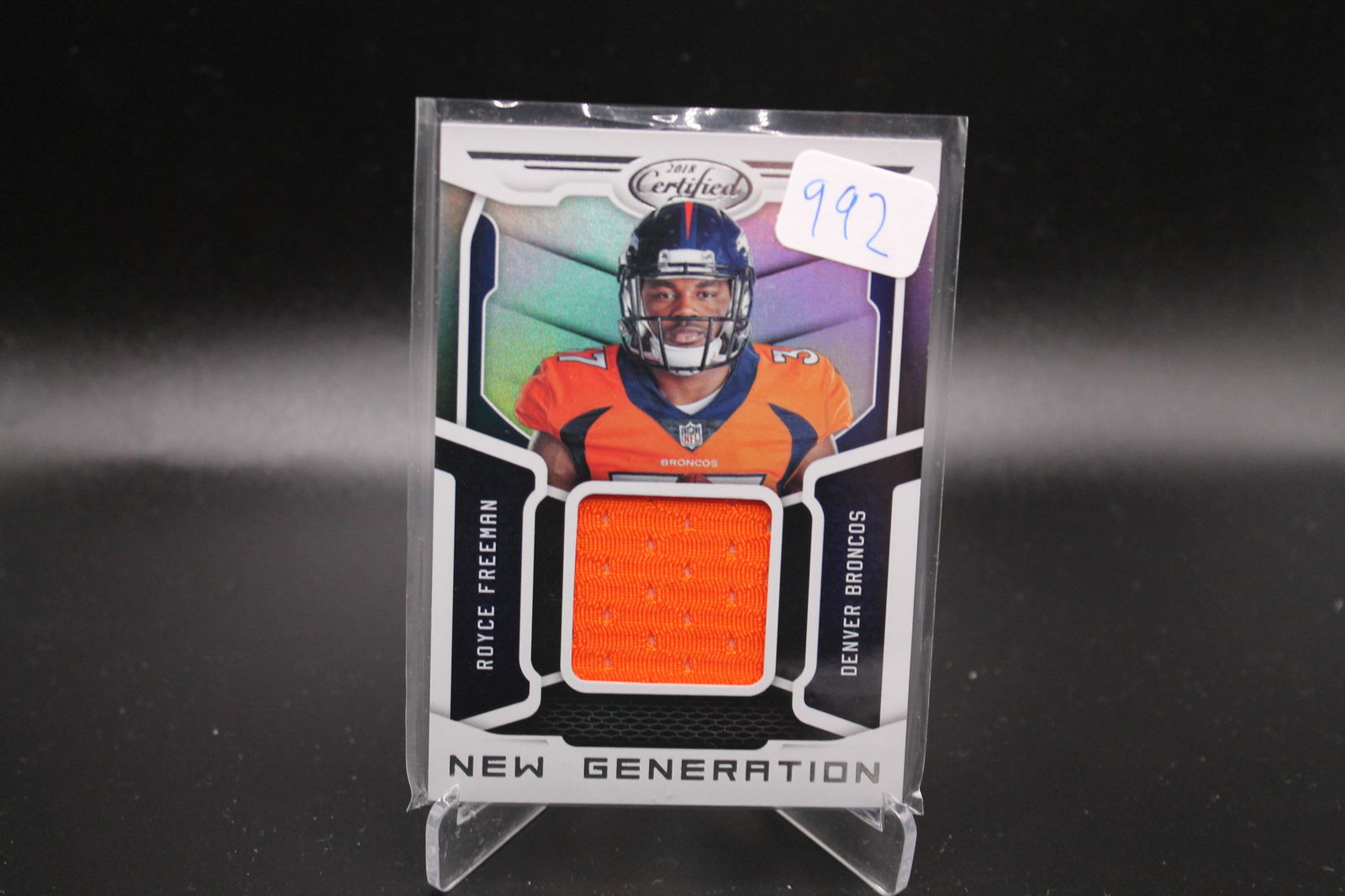 Royce Freeman Certified Patch (1 of 1)