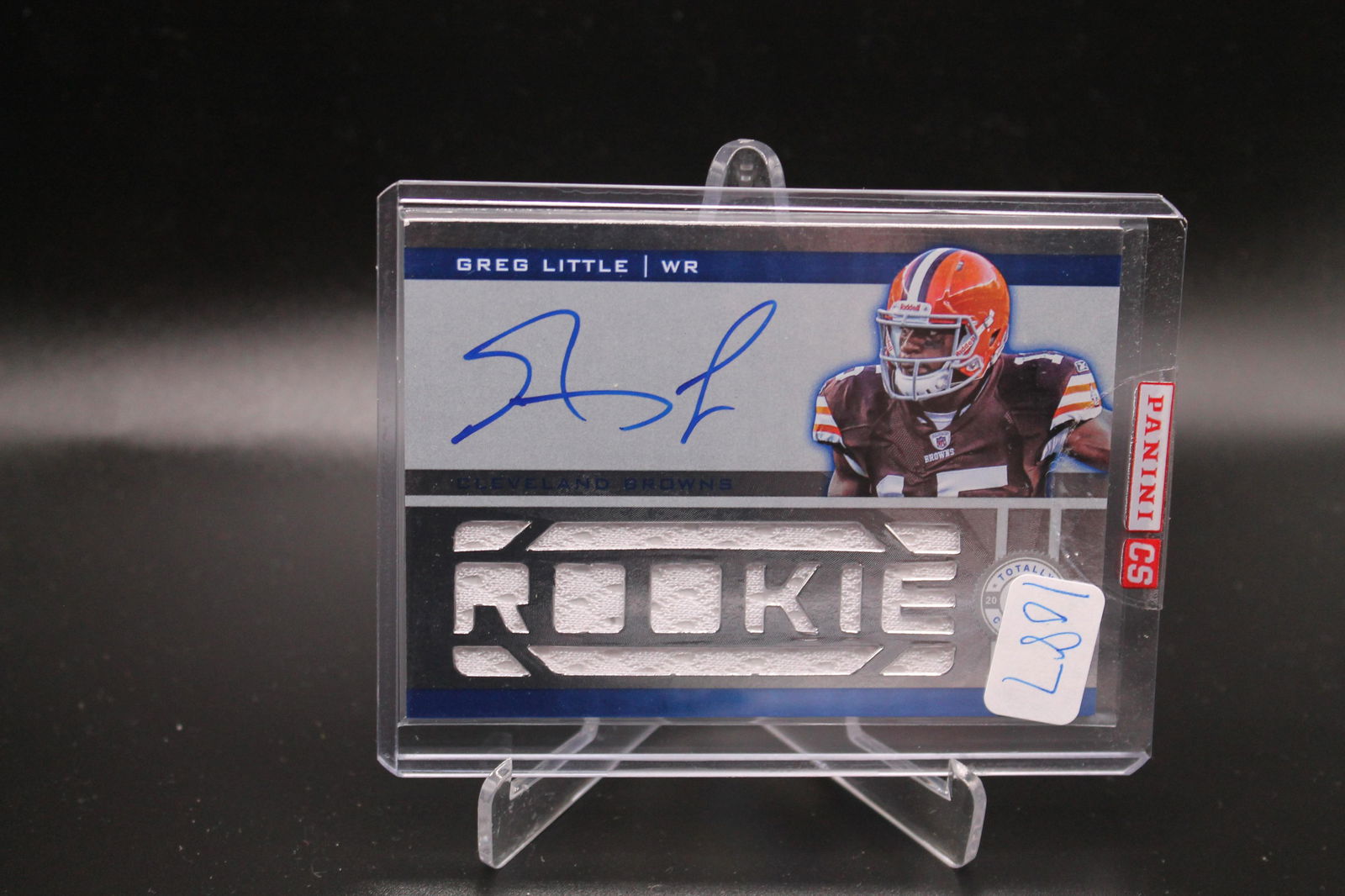 Greg Little Panini Patch/Auto /499 (1 of 1)