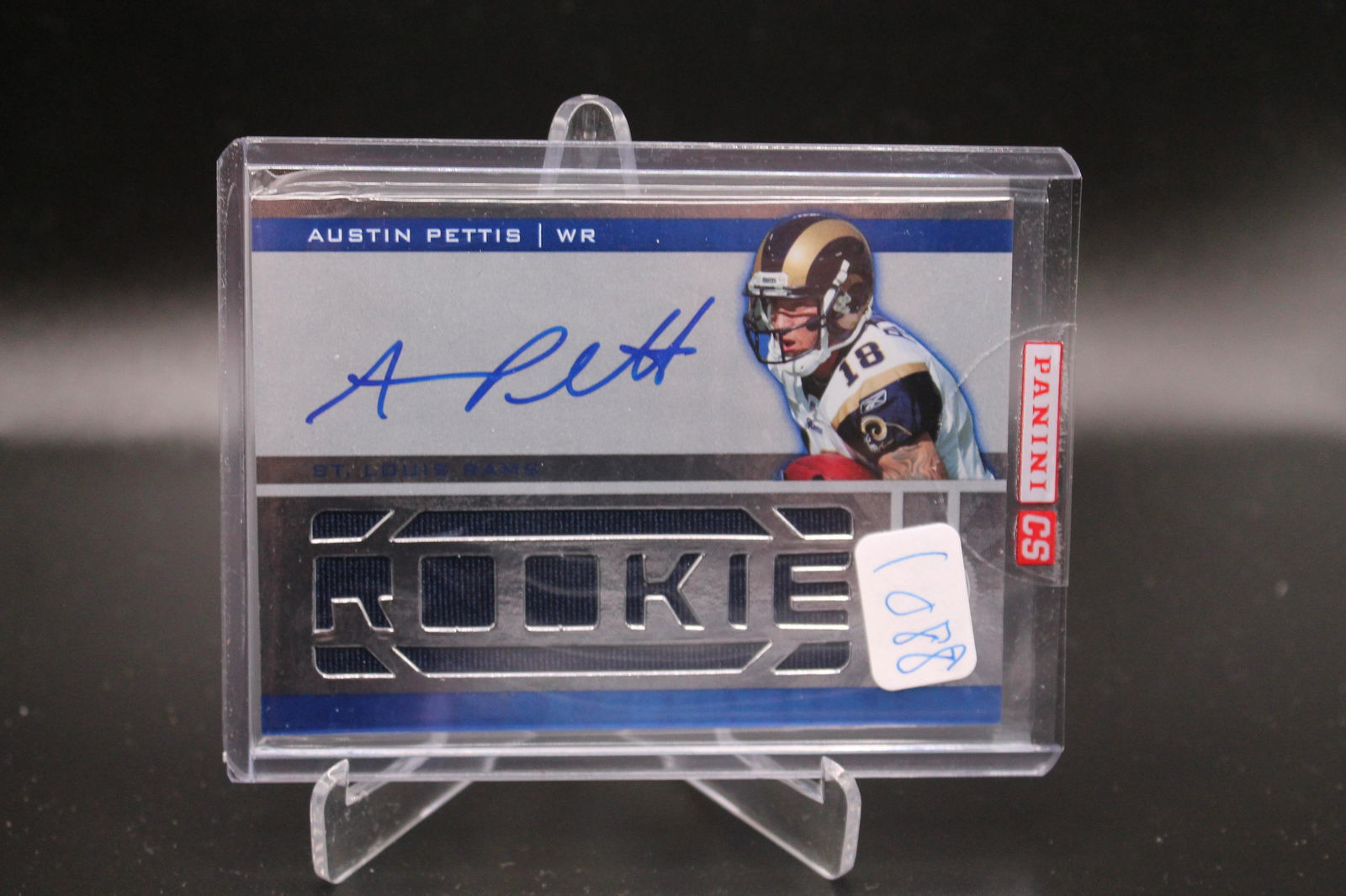 Austin Pettis Panini Patch/Auto /499 (1 of 1)