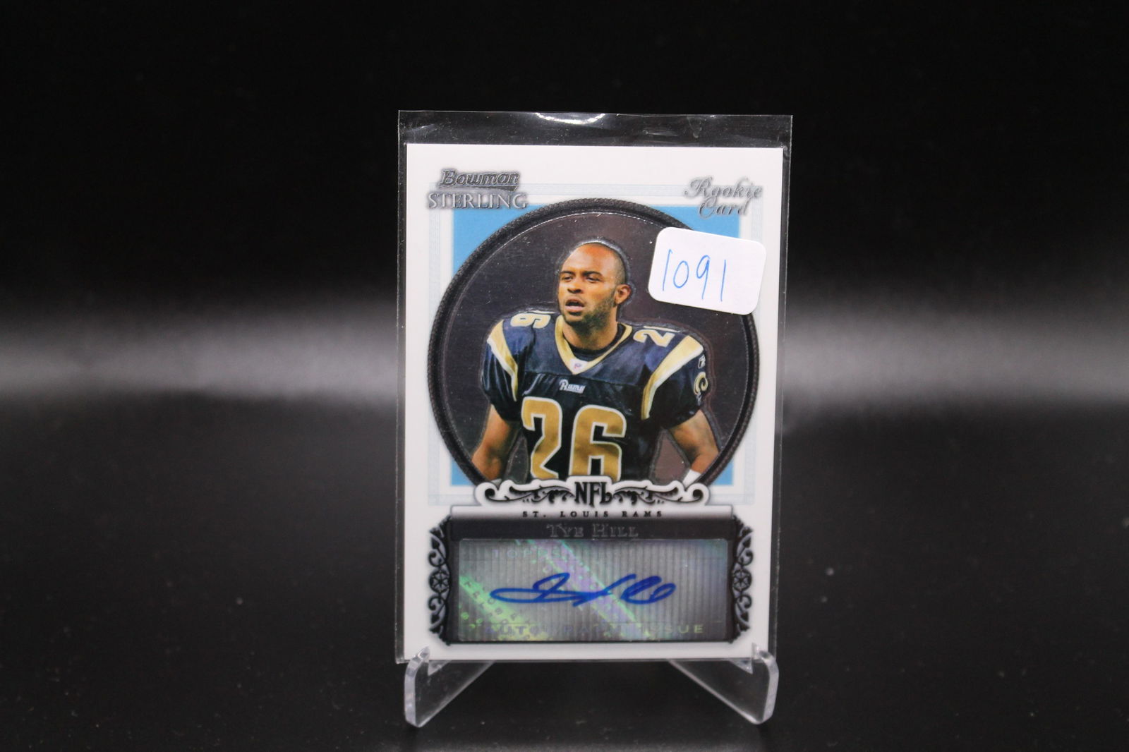 Tye Hill Bowman Sterling Auto Rookie (1 of 1)