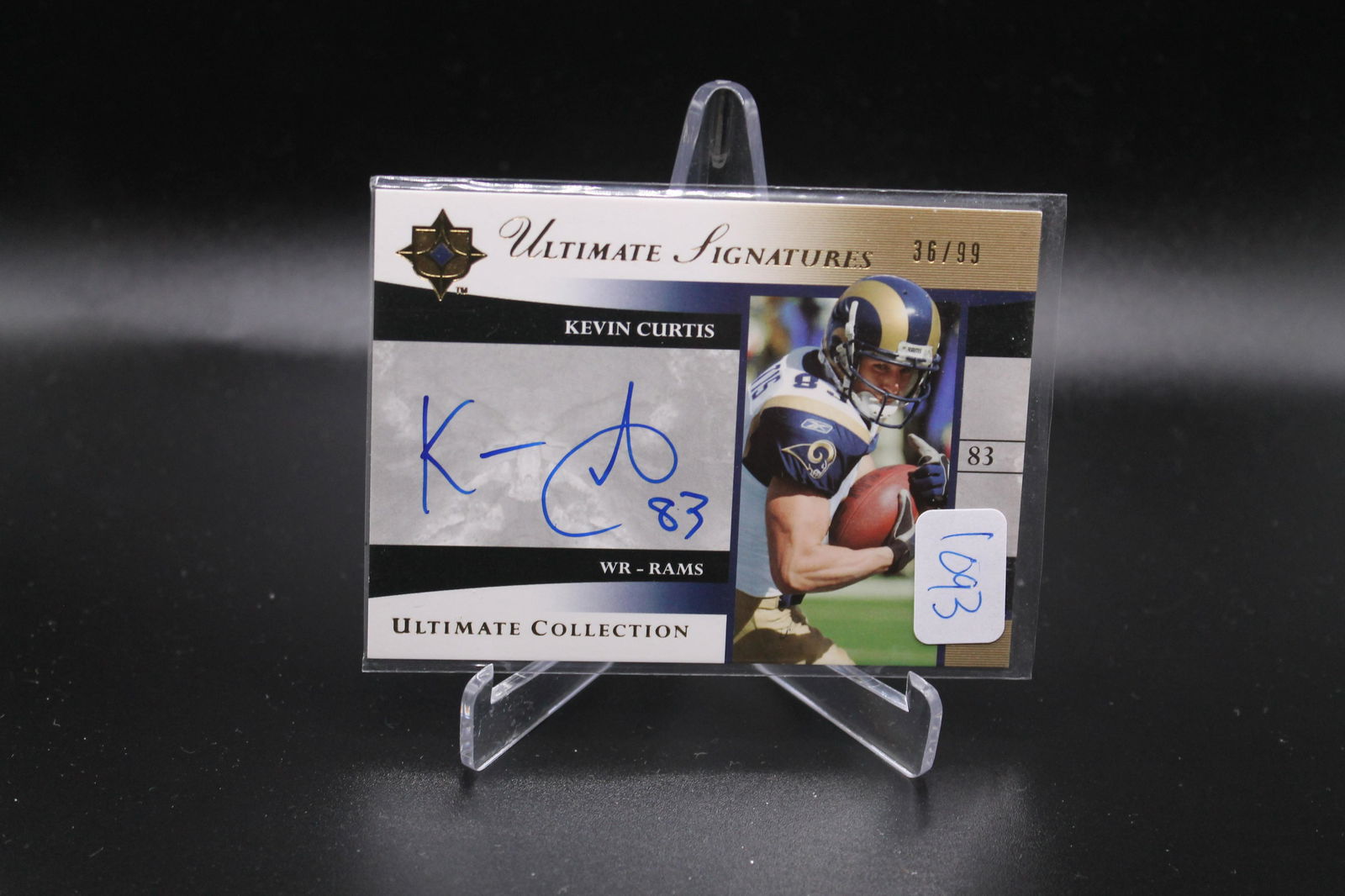Kevin Curtis Upper Deck Ultimate Signature Auto /99 (1 of 1)