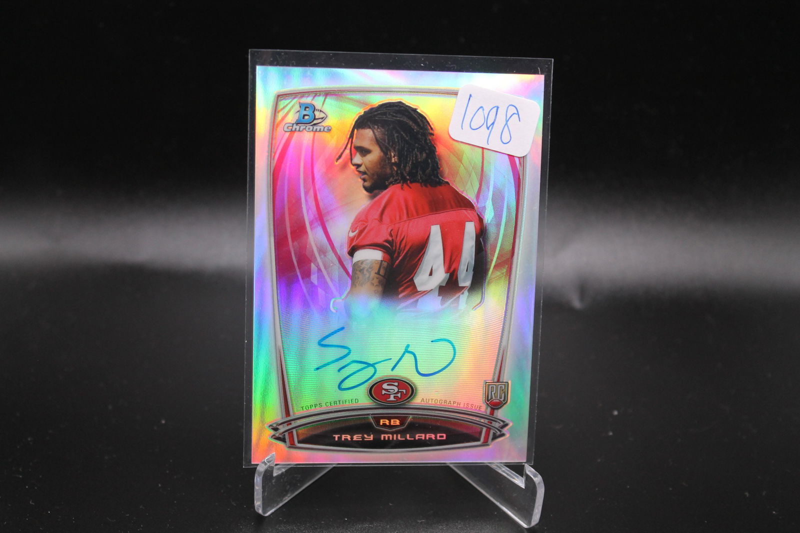 Trey Millard Bowman Chrome Rookie Auto (1 of 1)