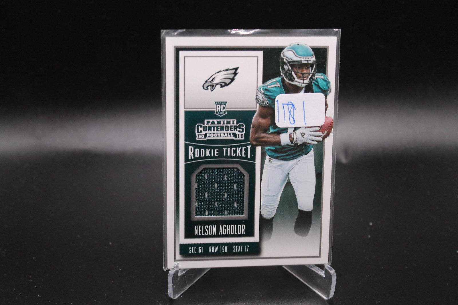 Nelson Agholor Contenders Rookie Ticket Patch (1 of 1)