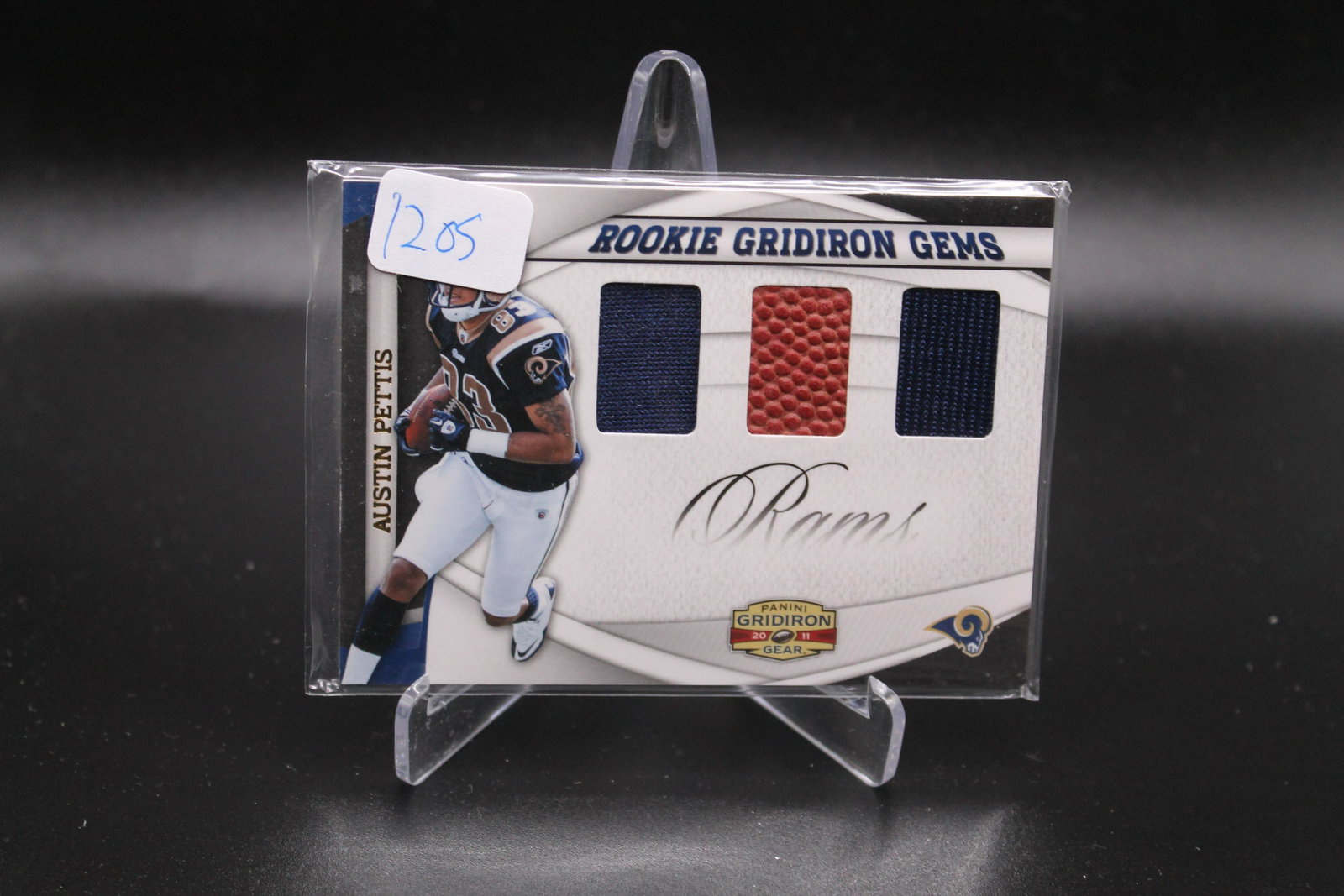Austin Pettis Gridiron Gear Patch /50 (1 of 1)