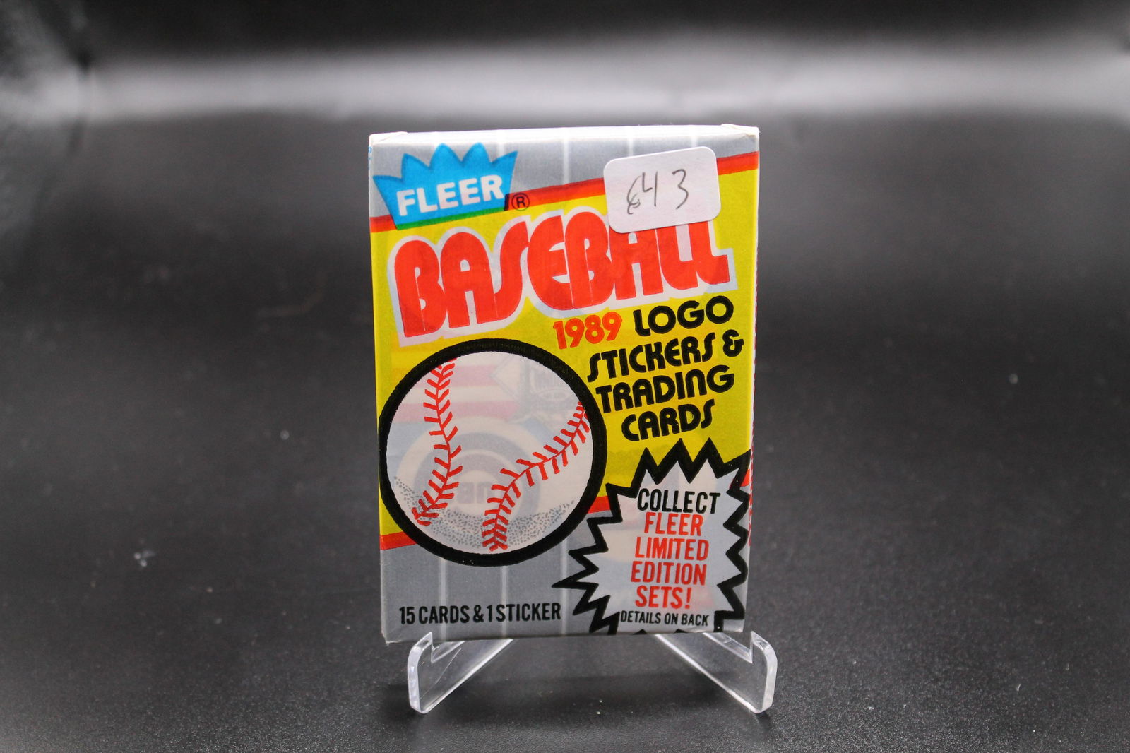 1989 fleer baseball sealed pack (1 of 1)