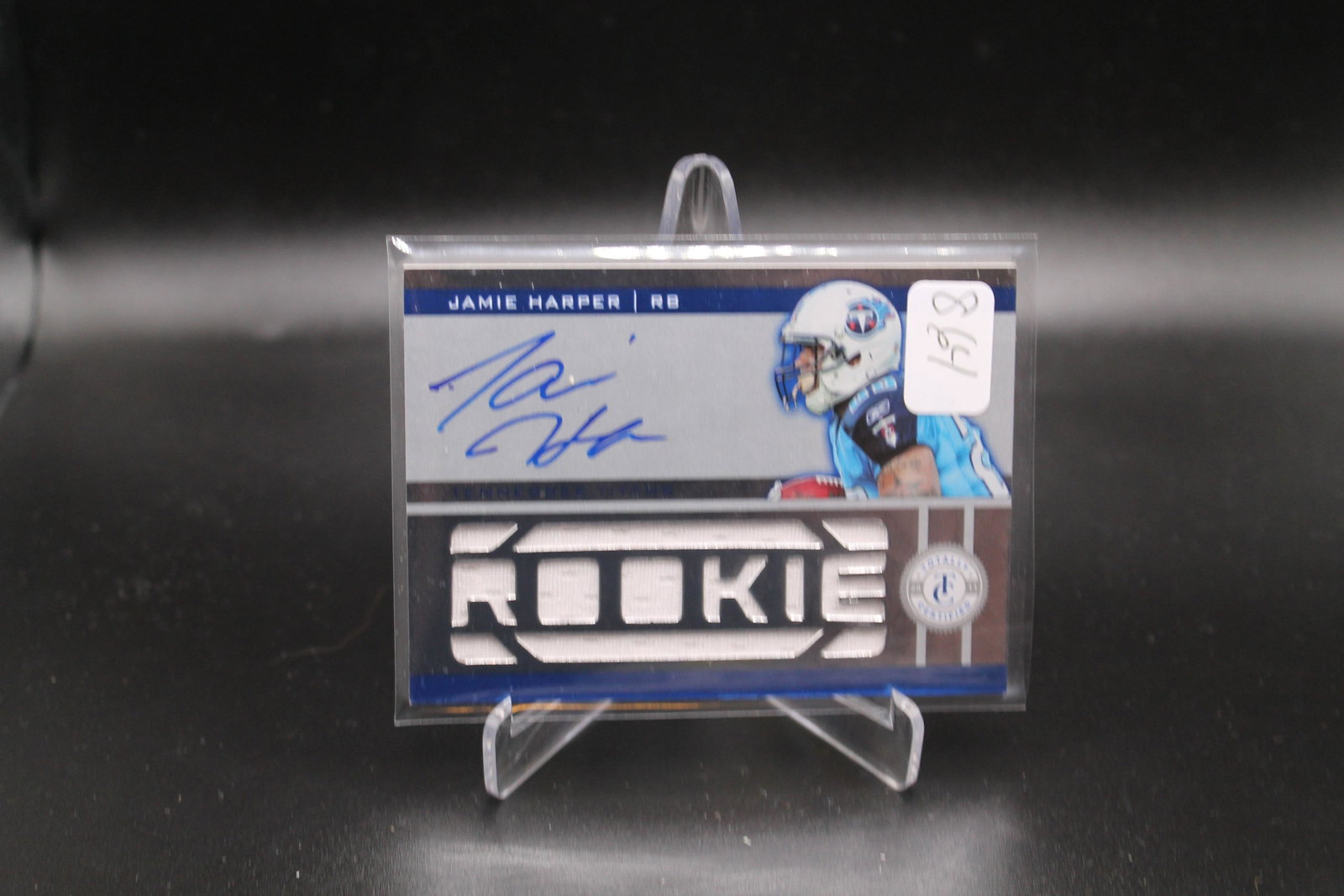 jamie harper rookie auto: football cards