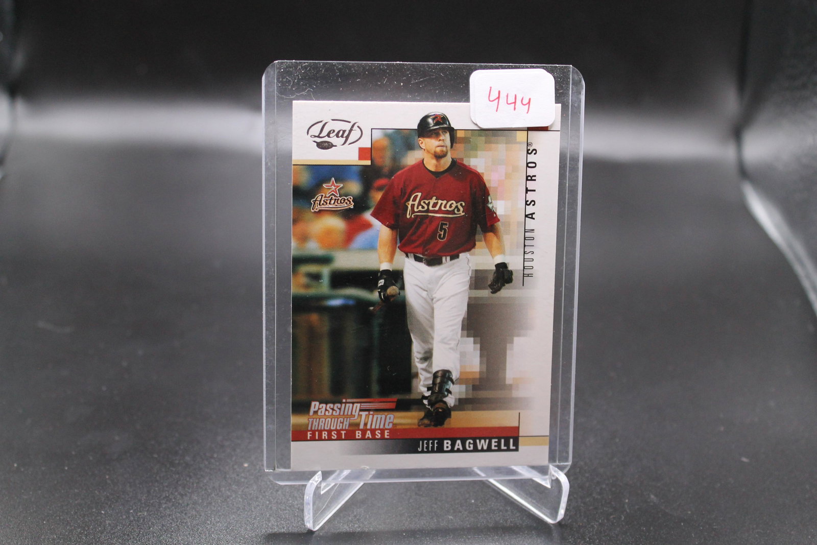jeff bagwell leaf: Baseball Card