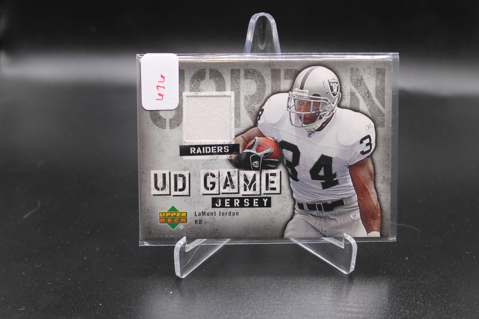 LaMont Jordan Upper Deck Patch (1 of 1)