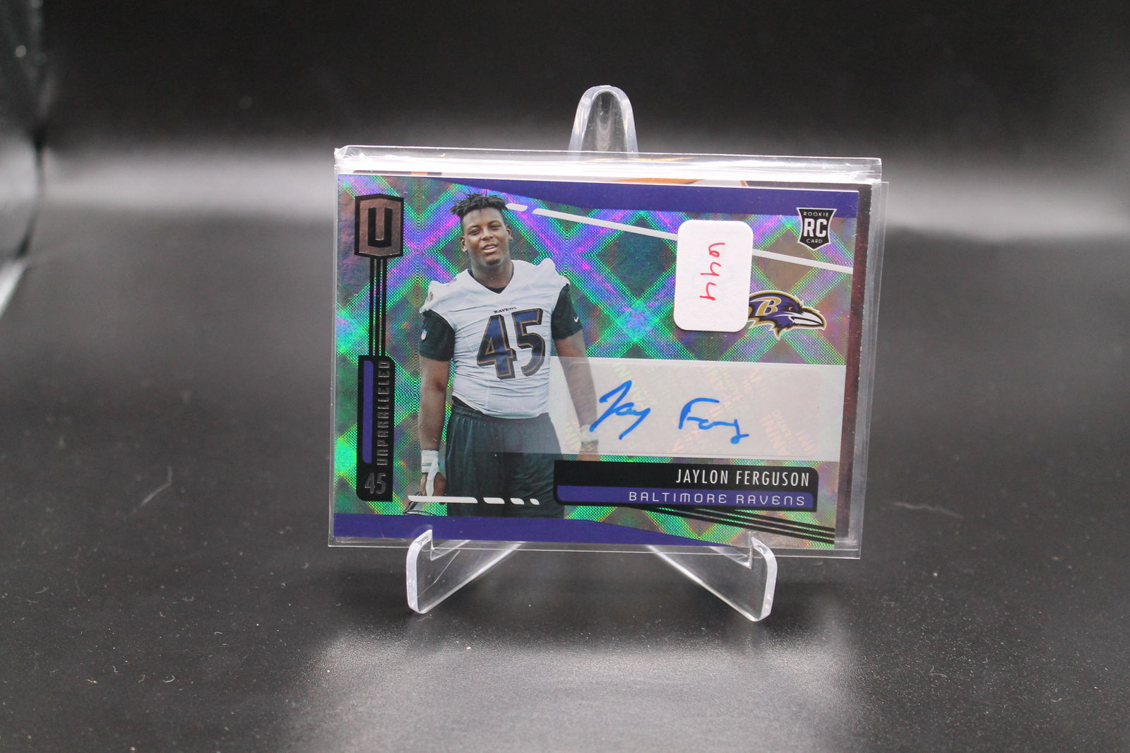 Jaylon Ferguson Unparalleled Rookie Auto (1 of 1)