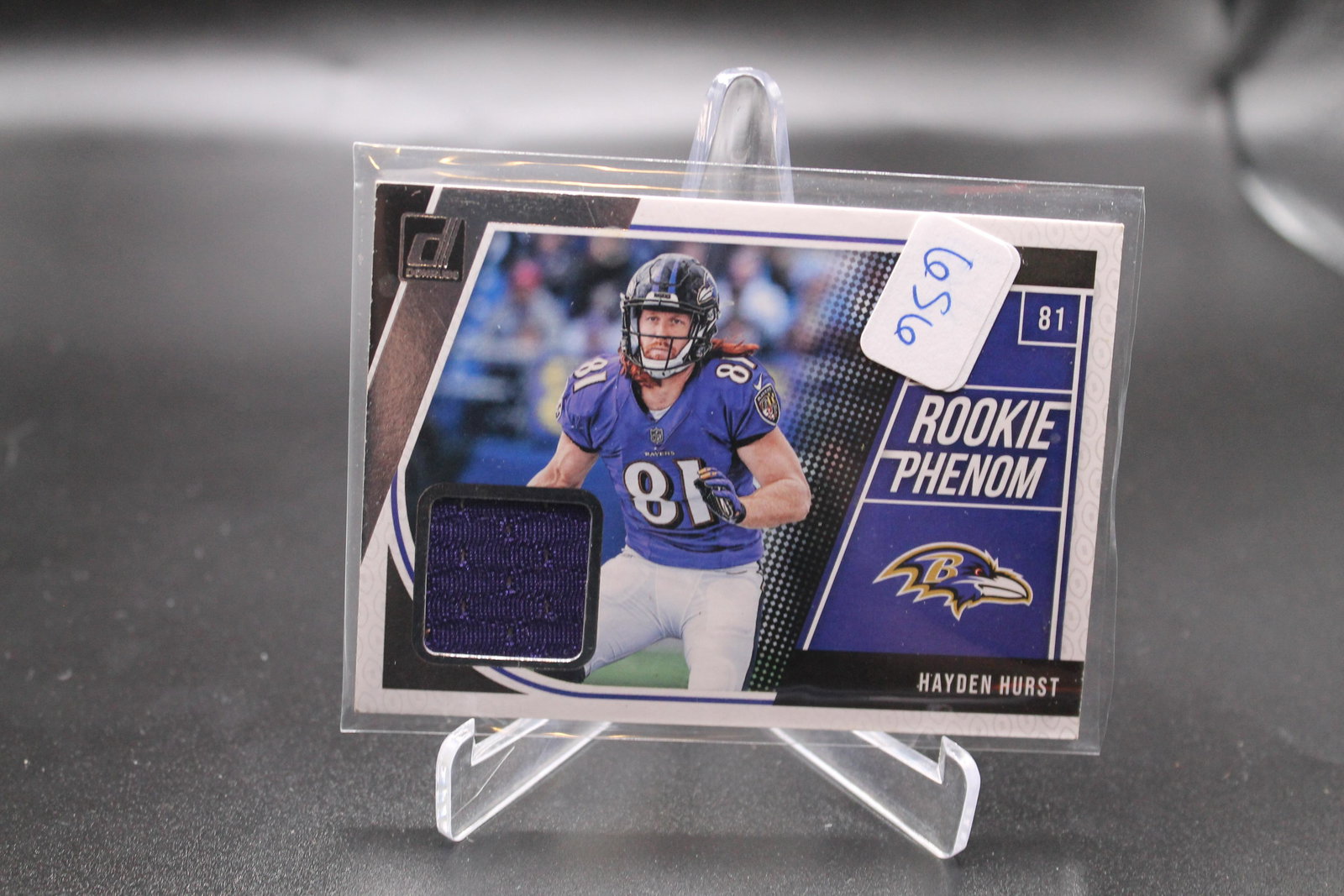 Hayden Hurst Donruss Rookie Patch (1 of 1)