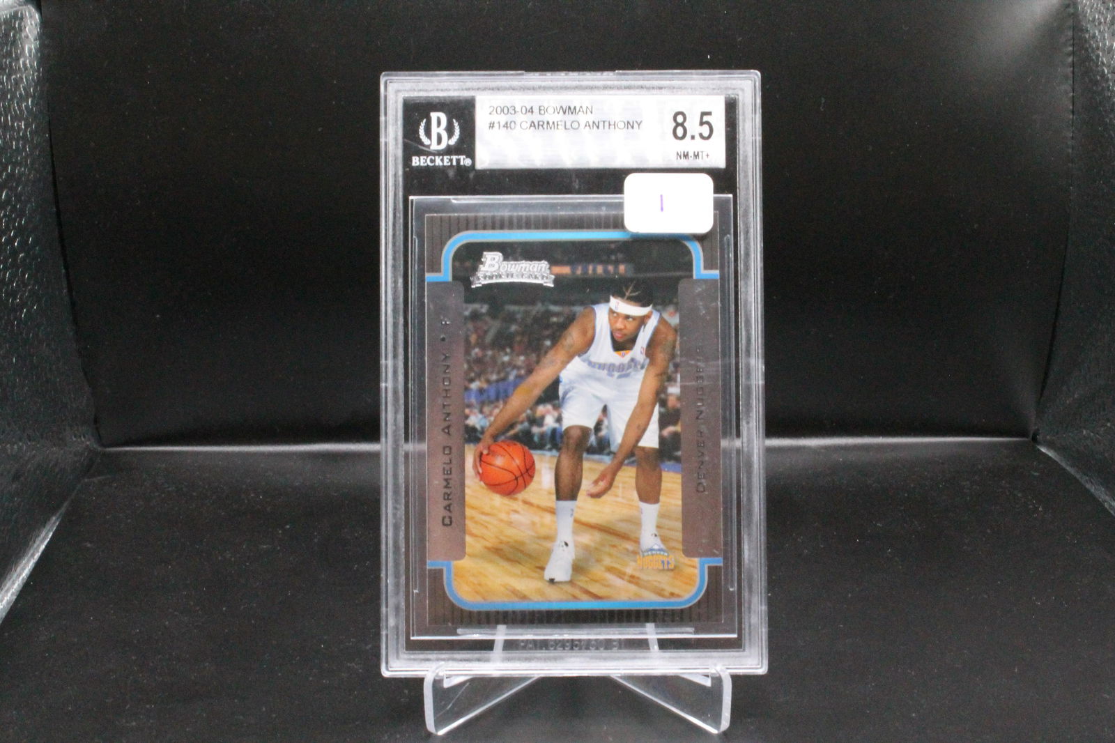 Carmelo Anthony Bowman Rookie BGS 8.5 (1 of 1)