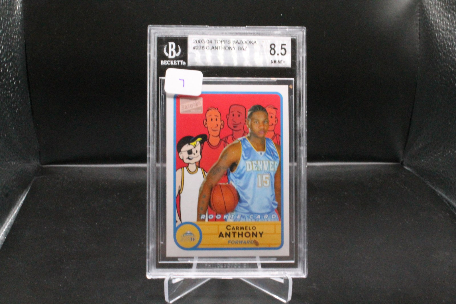 Carmelo Anthony Topps Bazooka BGS 8.5 (1 of 1)