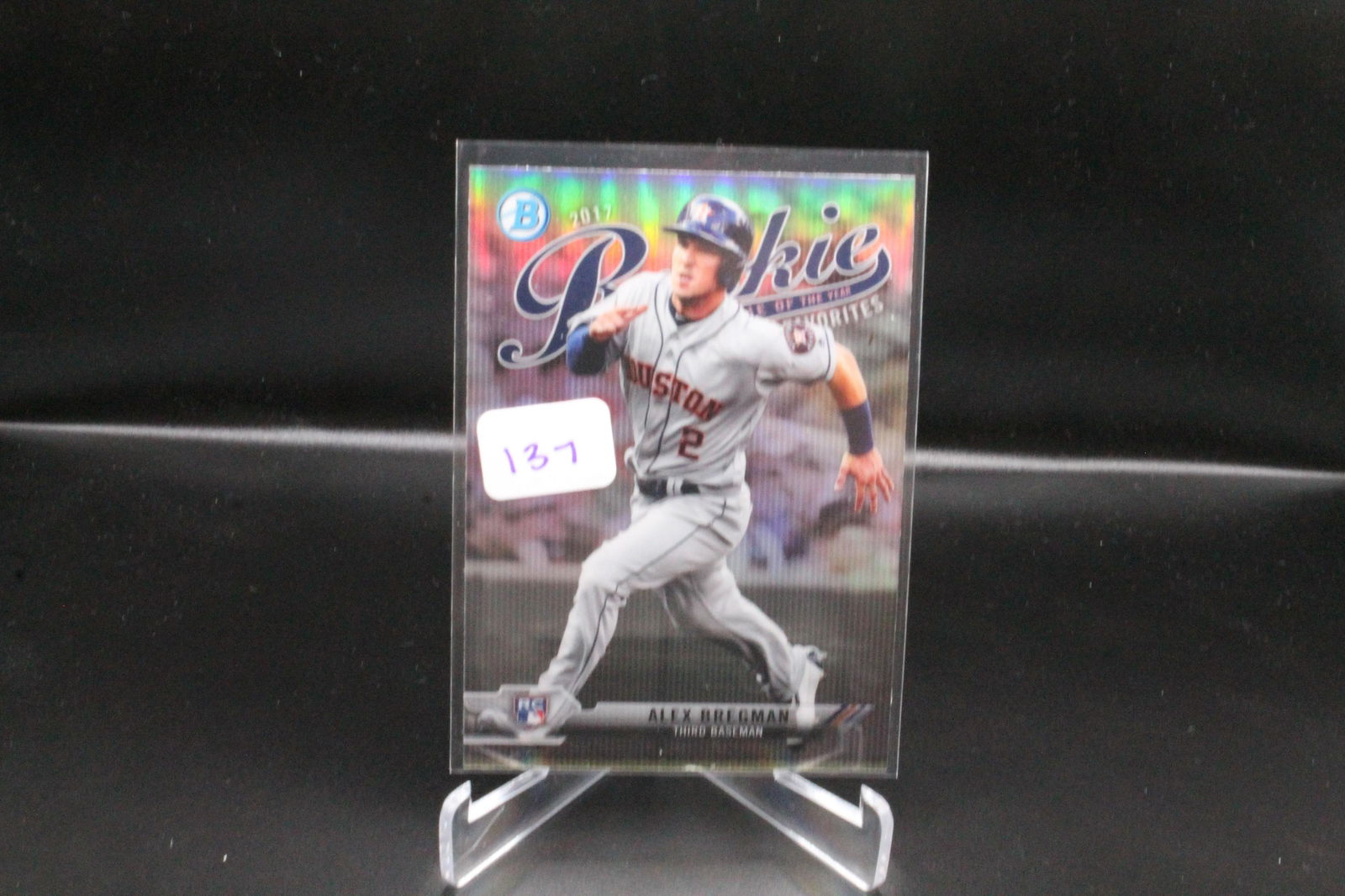 Alex Bregman Bowman Rookie: Baseball Card