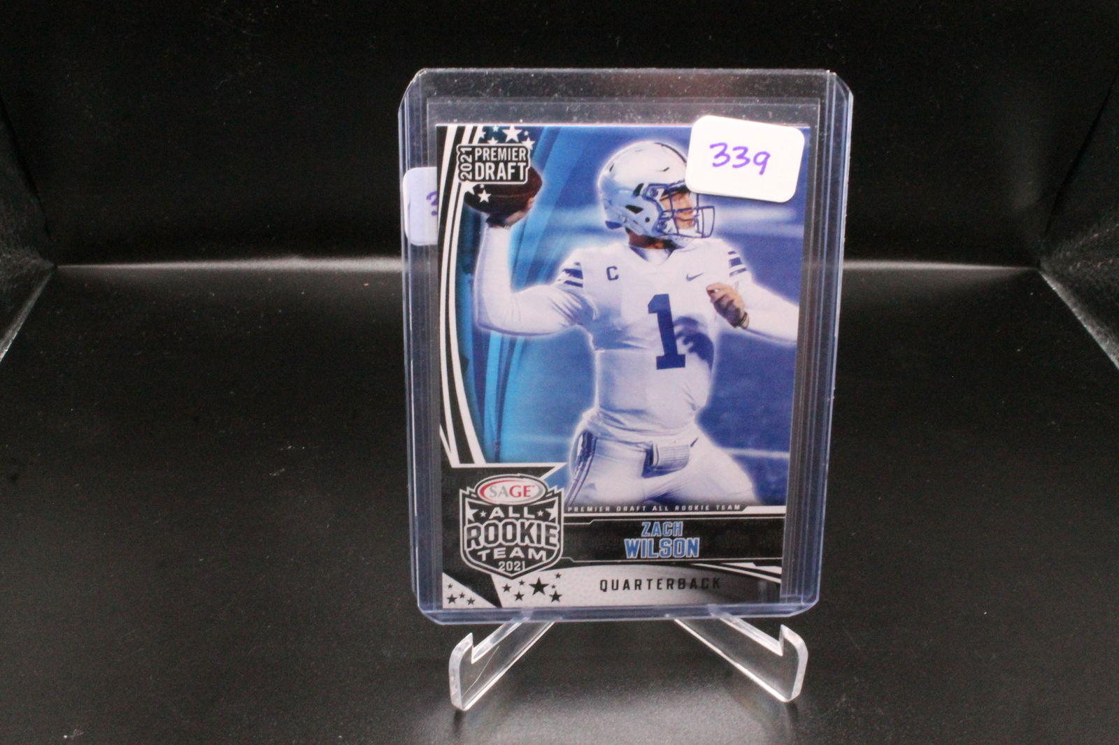 Zach Wilson Rookie: Football Card