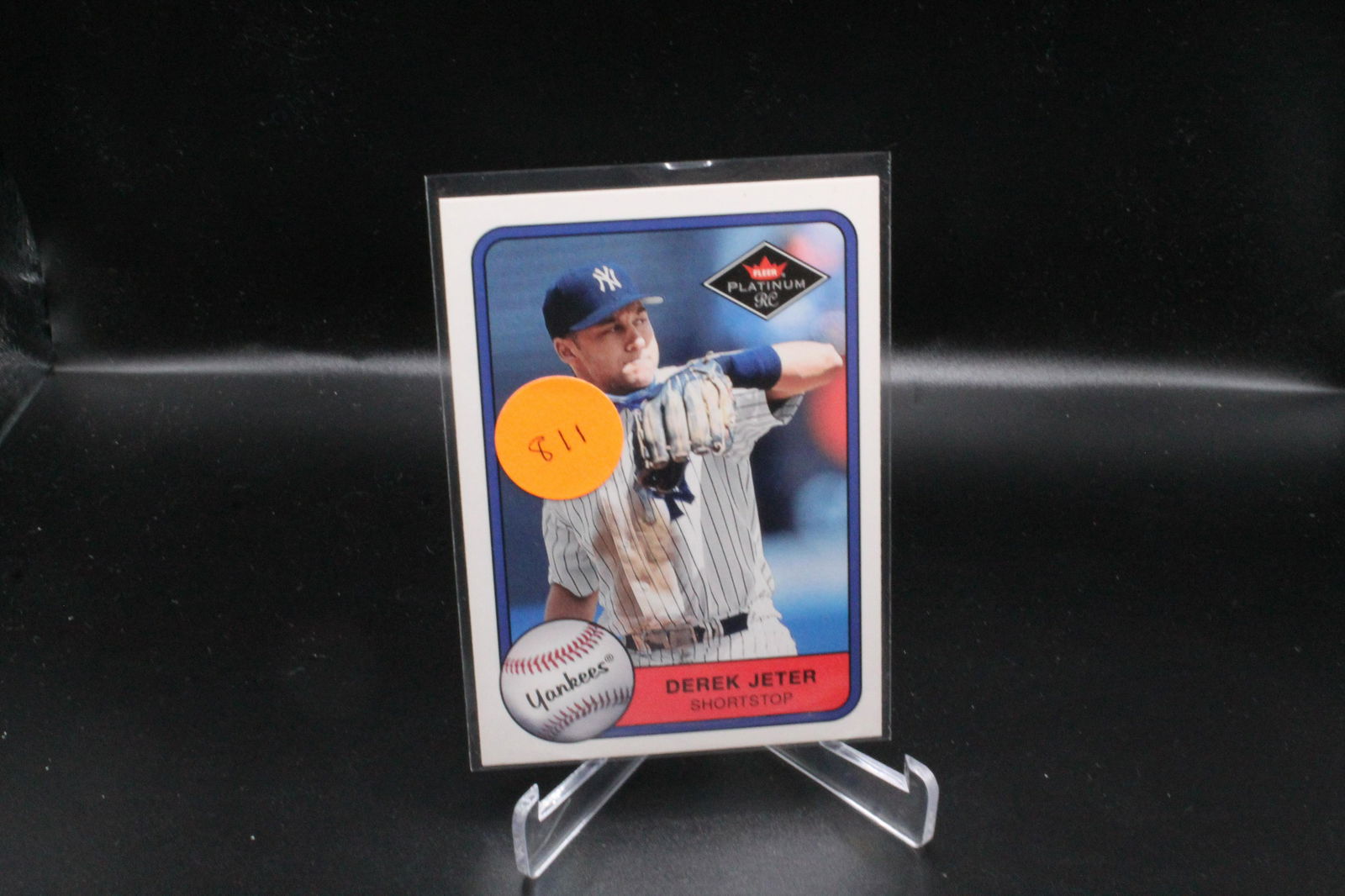 Derek Jeter Fleer Platinum RC (1 of 1)