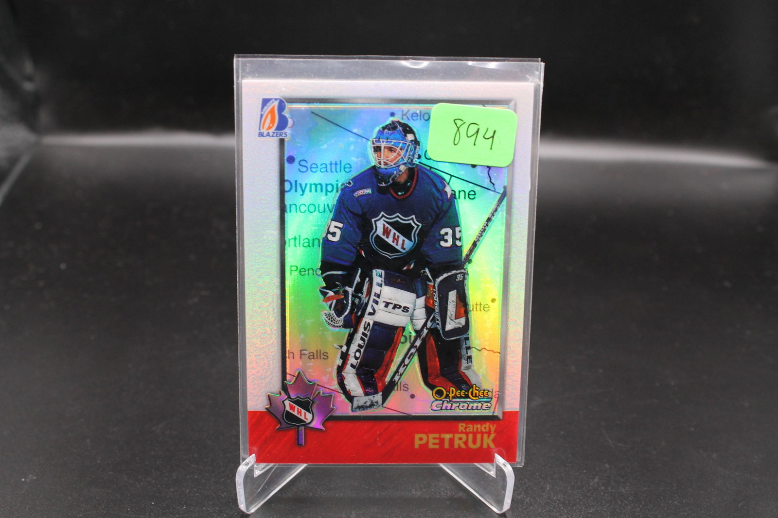 Randy Petruk Chrome: Hockey Card