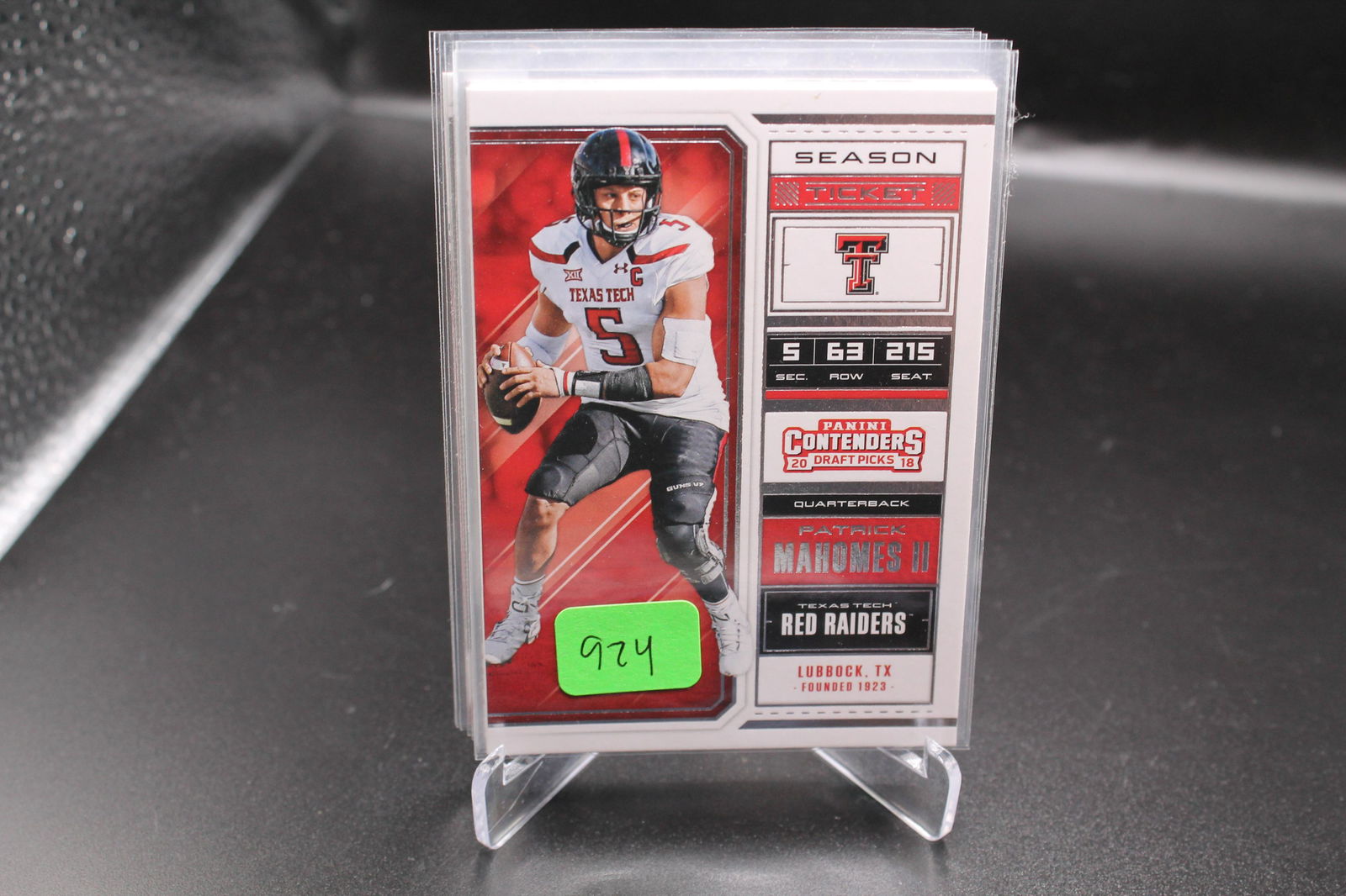 Patrick Mahomes II Contenders (1 of 1)