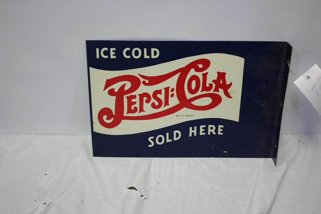 Pepsi Cola DST flange 15" X 10" (1 of 3)