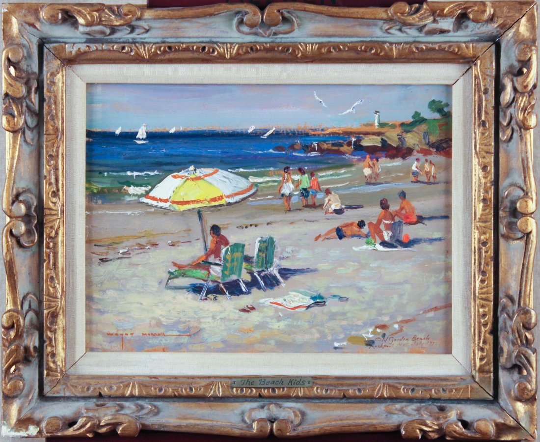 Wayne Morrell (1923-2013) Oil on Board Painting (1 of 4)