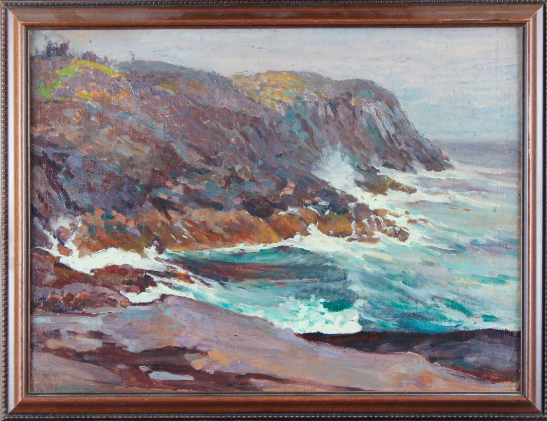 John Scott Williams (1897-1976) Oil on Board Painting (1 of 4)