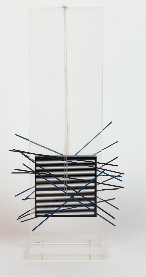 Jesus Rafael Soto (Venezuelan, 1923-2005) Multiple III from Jai Alai Series, 1969 (1 of 7)