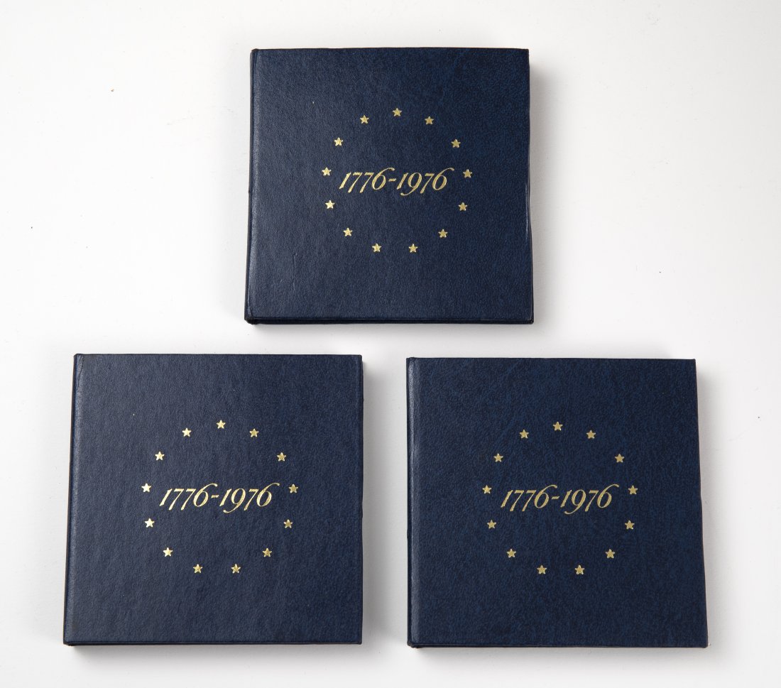 Three (3) 1976 3-Coin Proof Sets (1 of 2)