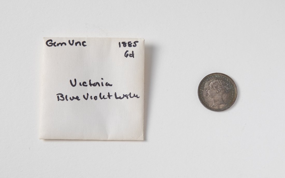 1885 Great Britain 6 Pence- UNC! (1 of 3)