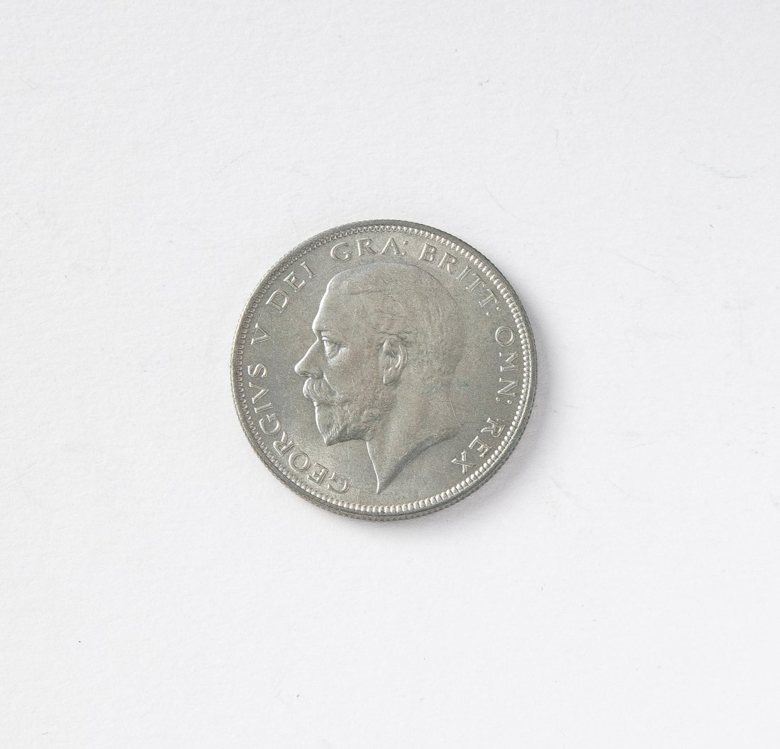 1933 Great Britain Half Crown, UNC Ex Stacks (1 of 2)