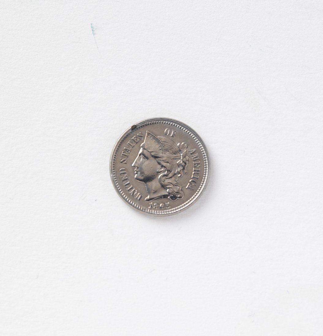 1865 United States 3 Cent Nickel Proof? (1 of 2)