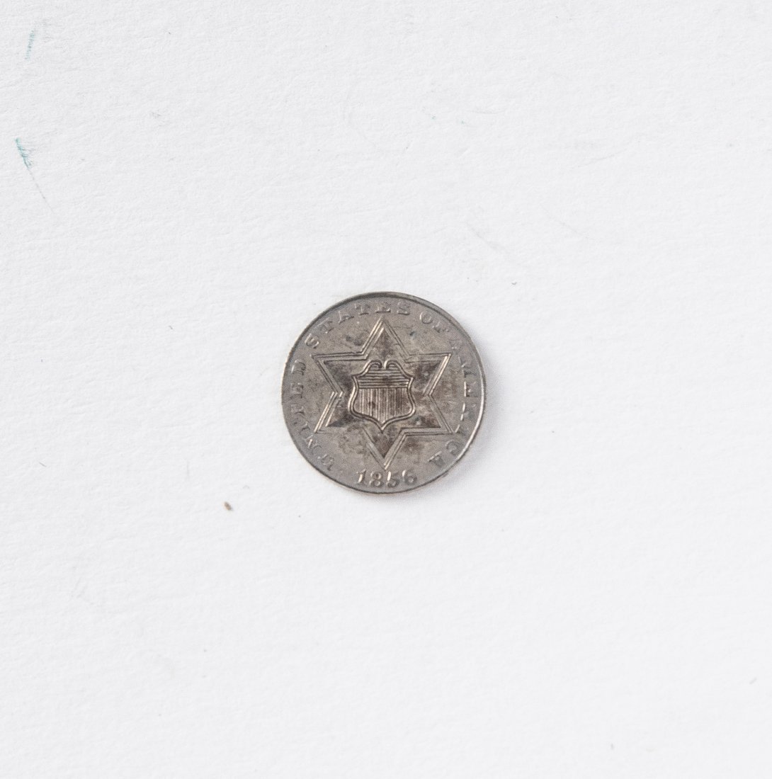 1856 United States 3 Cent Silver (1 of 2)