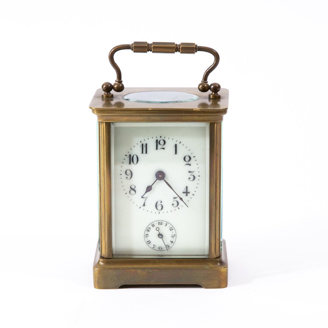 Antique French Brass Carriage Clock (1 of 10)