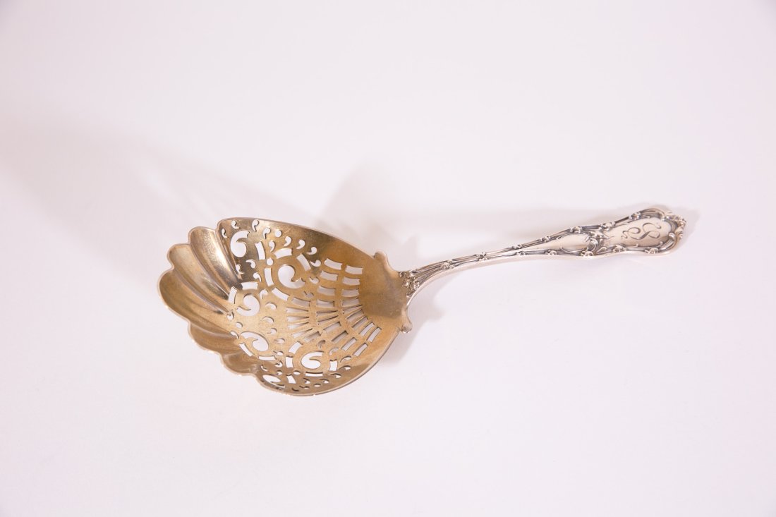 1899 George Shiebler Sterling Silver Reticulated Spoon (1 of 10)