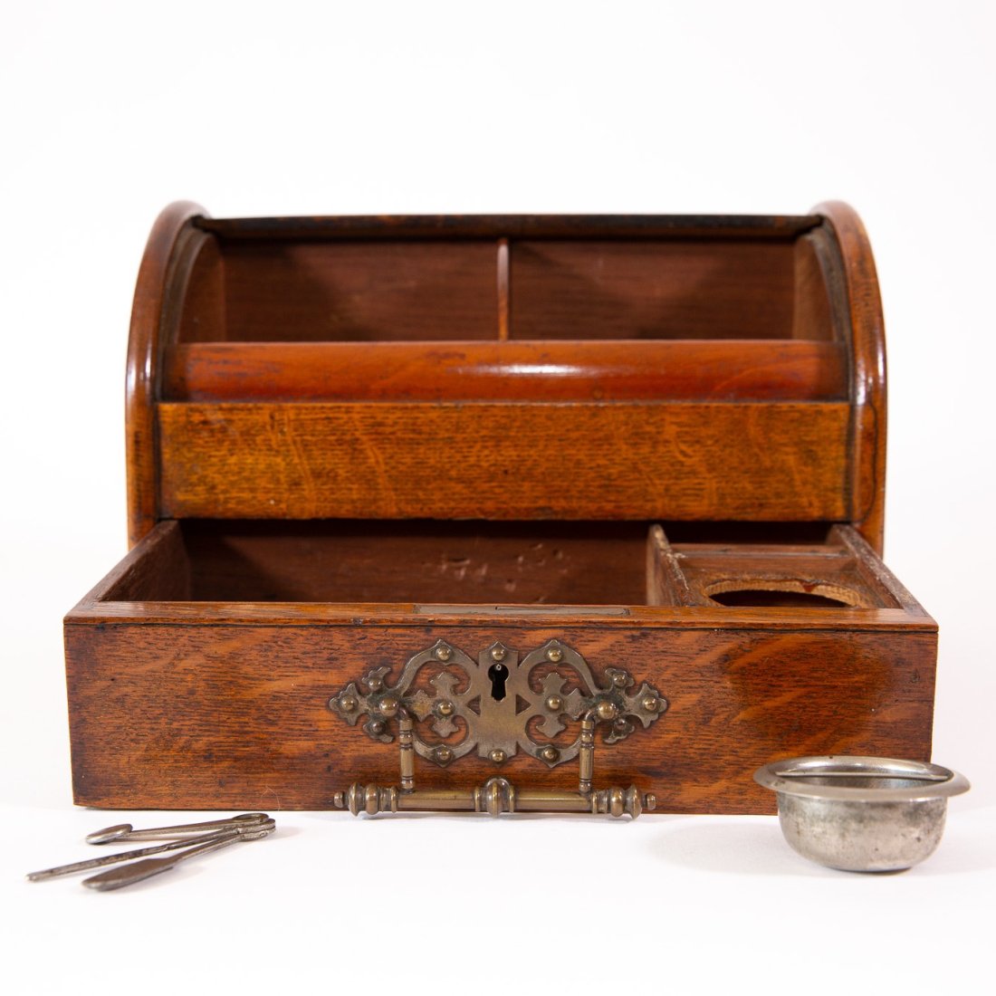 English Tiger Oak Smokers Compendium (1 of 9)