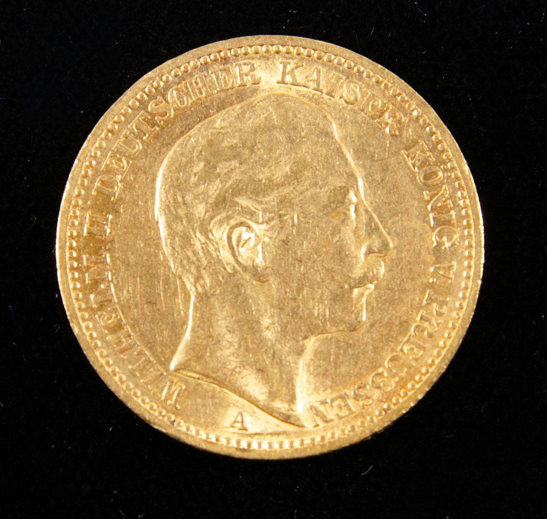 1892 German 20 Mark Gold Coin (1 of 2)