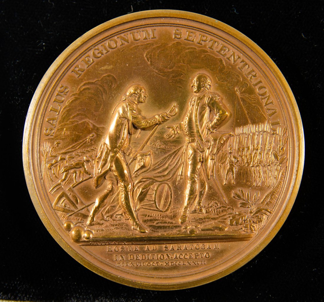 1800s Horatio Gates/Battle of Saratoga Bronze Medal-UNC (1 of 2)