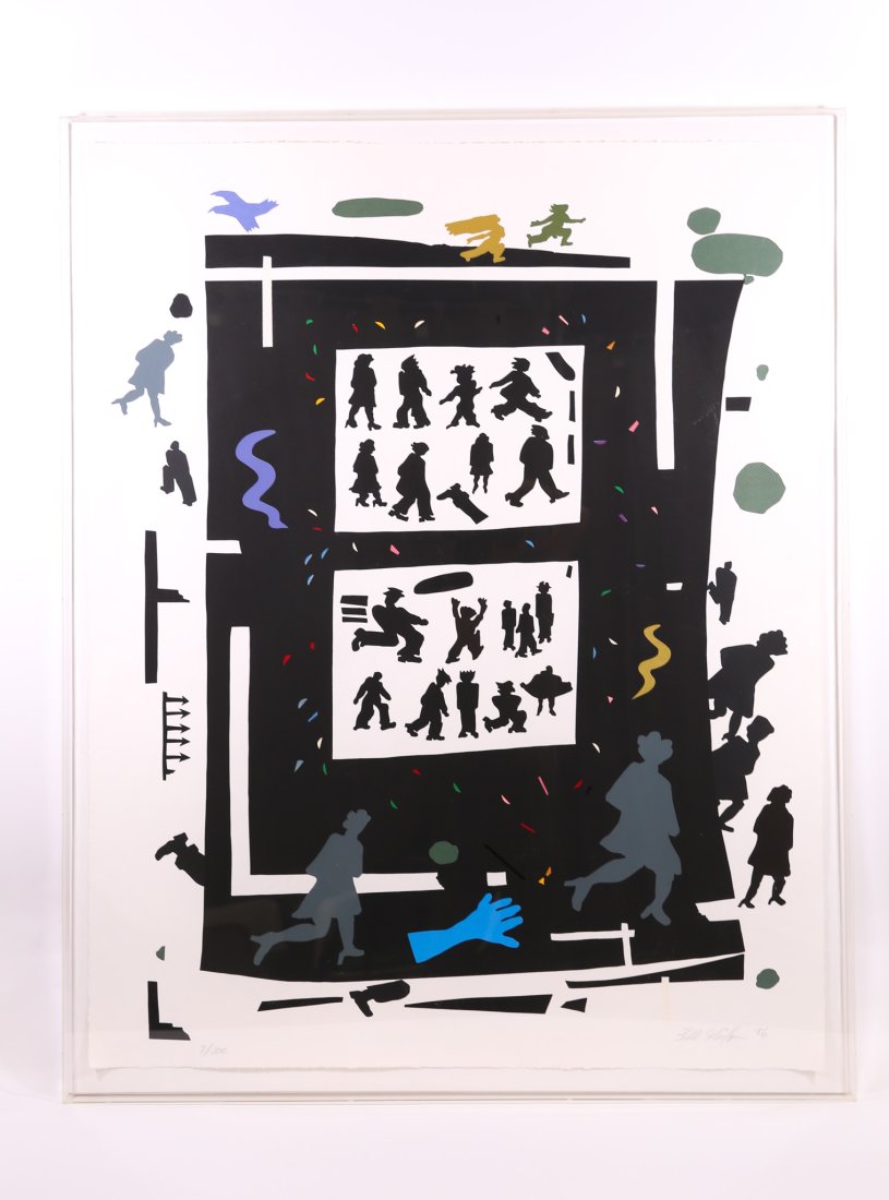 Bill Schiffer Lithograph Hand Signed Numbered Edition (1 of 6)