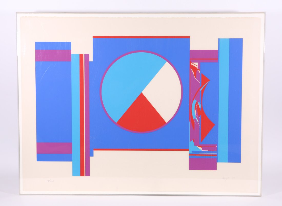 Budd Hopkins Abstract Expressionist Serigraph (1 of 6)