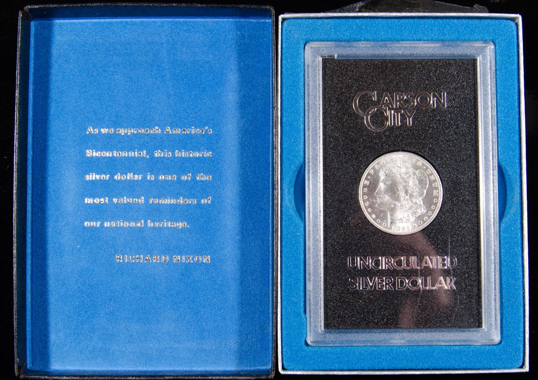 1882-CC United States Morgan Silver Dollar GSA Hoard- UNC (1 of 5)