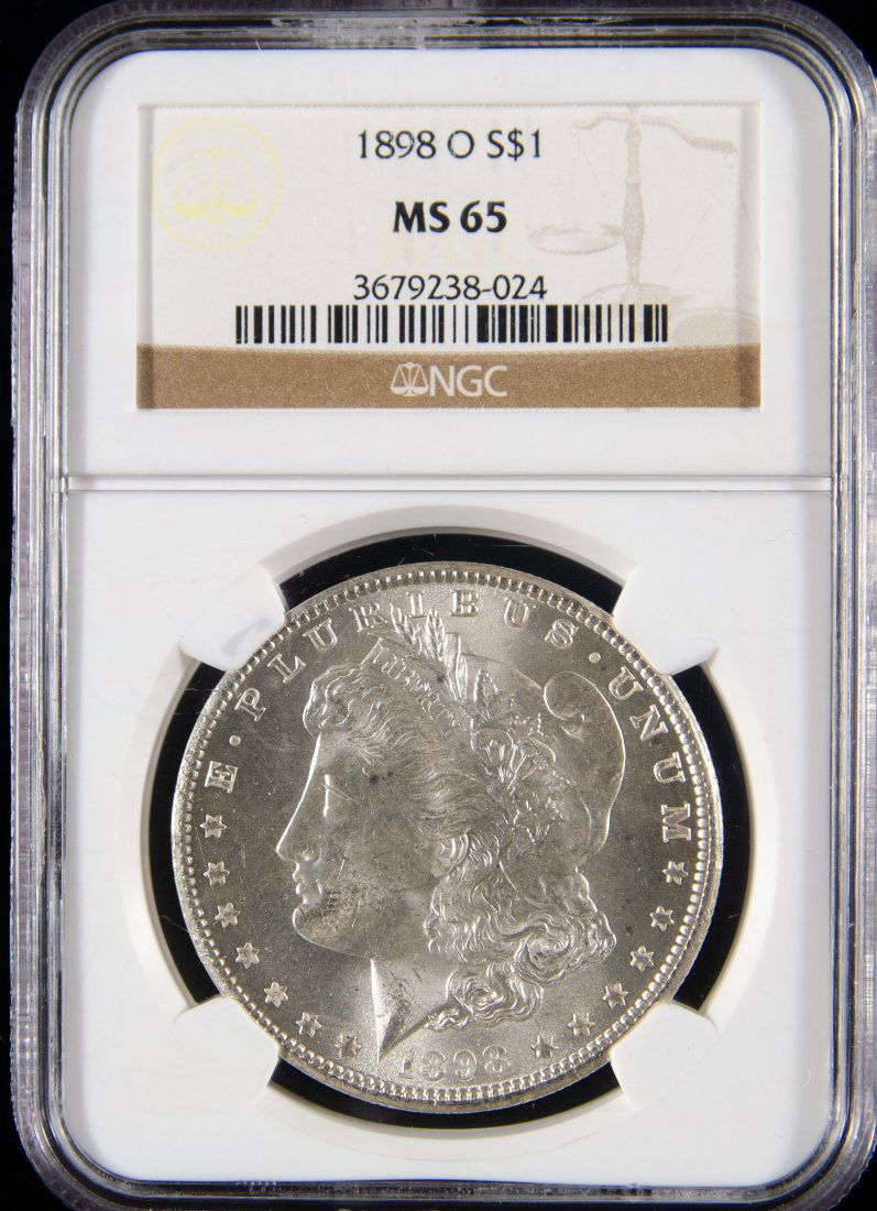 1898-O United States Morgan Silver Dollar NGC MS65 (1 of 4)